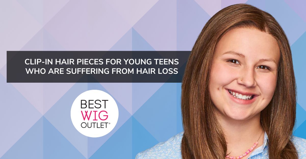 Clip In Hair Pieces for Young Teens Suffering from Hair Loss