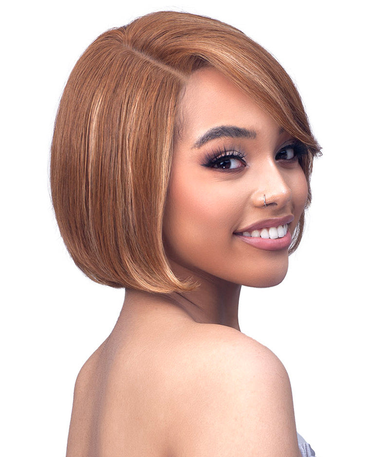 Edith  Lace Front Human Hair Wig by Bobbi Boss - Best Wig Outlet