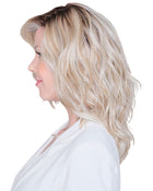 Hand-Tied Dalgona 16 V | Lace Front & Monofilament Top Synthetic Wig by Belle Tress