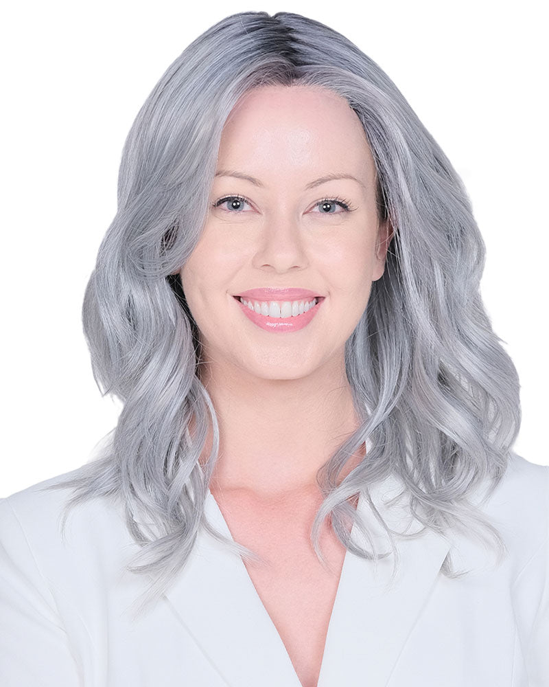 Peerless 18 E | Lace Front & Monofilament Part Synthetic Wig by Belle Tress