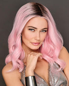 How Pink It Is | Lace Front & Monofilament Part Synthetic Wig by Hairdo