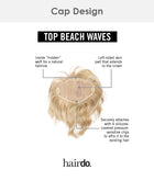 Top Beach Waves | Synthetic Hair Wiglet by Hairdo