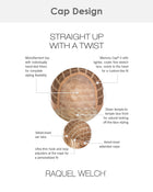 Straight Up With a Twist | Lace Front & Monofilament Synthetic Wig by Raquel Welch