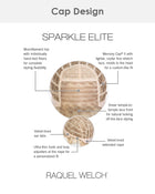 Sparkle Elite | Lace Front & Monofilament Synthetic Wig by Raquel Welch