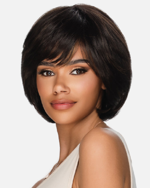 HMB-Kate | Monofilament Crown Human Hair Blend Wig by Vivica Fox