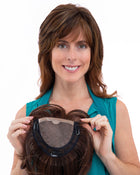 Hand-Tied Topper Short (Exclusive) | Monofilament Synthetic Wiglet by Wig Pro