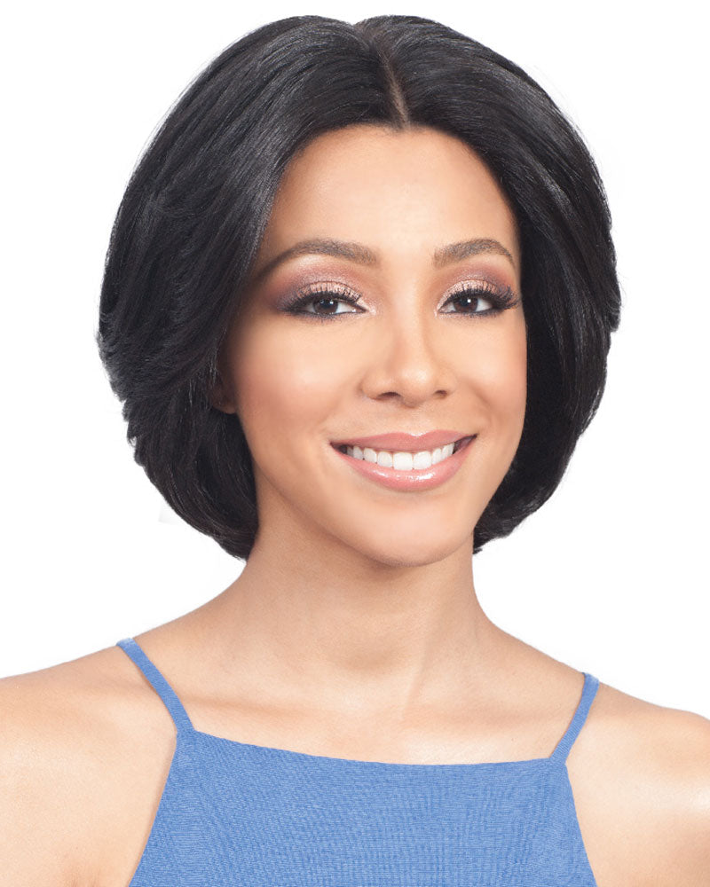 Ria Lace Front Human Hair Blend Wig by Bobbi Boss Best Wig Outlet