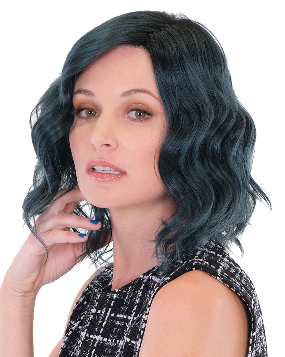 Vienna Roast Lace Front Synthetic Wig by Belle Tress Best Wig Outlet