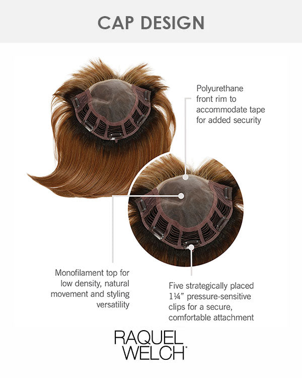 Beautiful Illusion Hair Toppers by Raquel Welch Lace Front