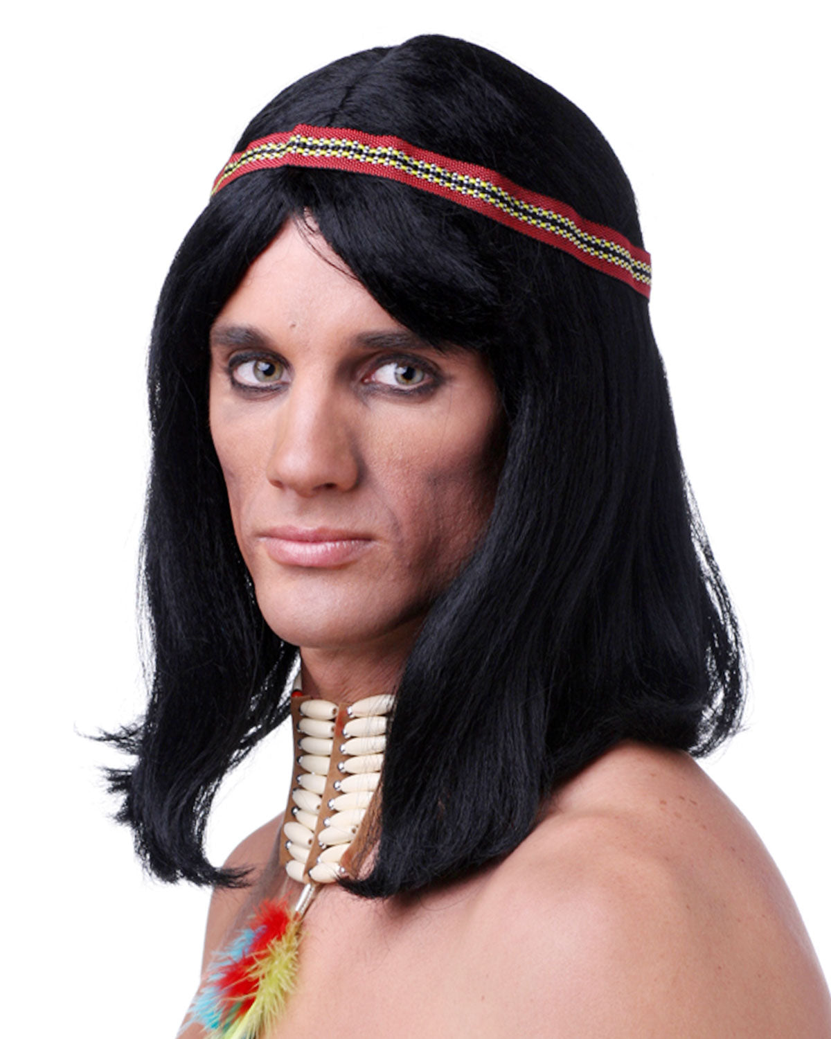 Indian Man by Sepia Costume Wigs - Best Wig Outlet