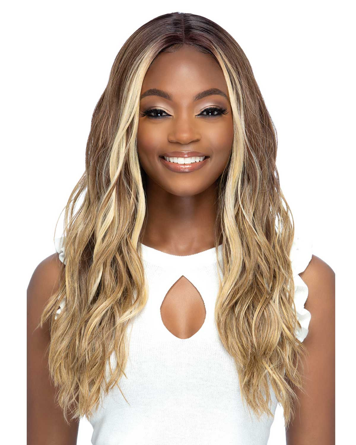 Yeriel Lace Front Lace Part Synthetic Wig by Vivica Fox Best